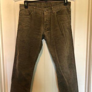 Beige-brown Theory corduroy pants size 33